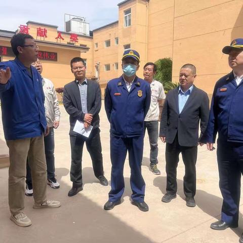 市政府安全生产第一督导组检查新城区“五一”期间安全生产和消防工作
