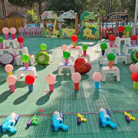 【朵朵班】快乐六一，清凉一夏 “六一”系列活动——游园会