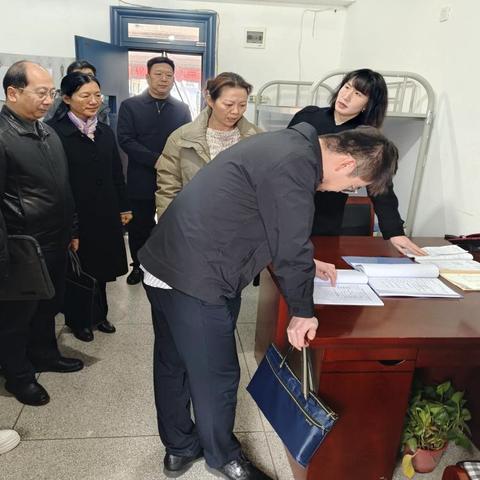 陕西省教育厅第四督导组检查自强校区安全稳定工作