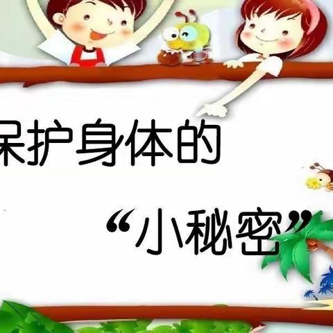 河西阳光宝贝幼儿园——“保护身体的小秘密”安全教育篇