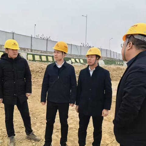 【事业三部】党委副书记、总经理熊建亮一行莅临广州路东延项目检查指导工作