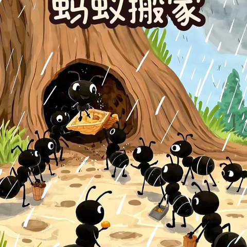 窑店镇中心幼儿园 ﻿小班 绘本推荐 ﻿《小蚂蚁🐜搬家》