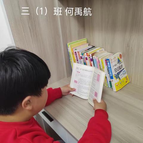 新乐市民生街小学第二届读书节活动——三（1）班整理我的小书橱