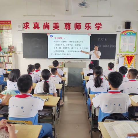 小学语文教学设疑激趣研究课—《灯光》（二）