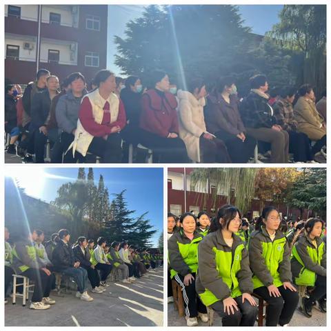 百舸争流千帆竞  榜样引领再起航——五头三中期中考试表彰大会隆重举行