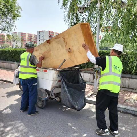 【河东街道安居里社区】环境卫生集中整治