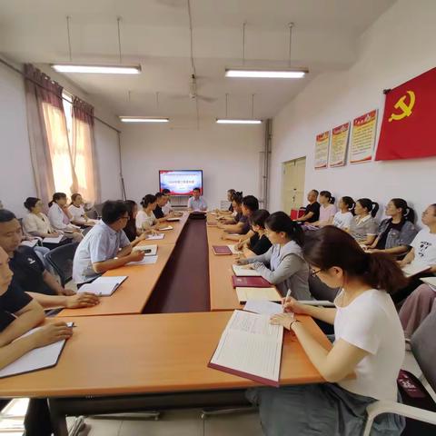 东昌中学东校区党支部书记讲授党纪学习教育专题党课