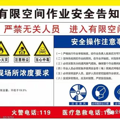 章辉小学有限空间作业安全知识宣传