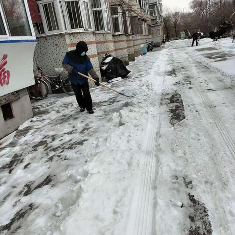 保持畅通 积极清雪