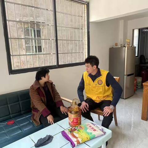 嘉禾街残联参加“开年行善·粤狮行动”新春残疾人慰问活动