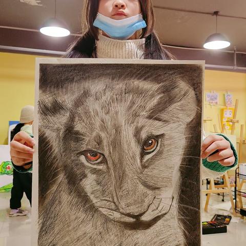 驼铃文化-🎨梵高画室✨2023秋季班第十节绘画课（辅导老师：韩娟）