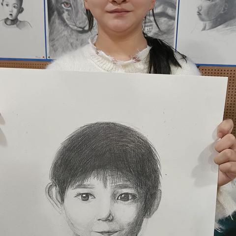 驼铃文化-🎨梵高画室✨2023秋季班第十二节绘画课（辅导老师：韩娟）