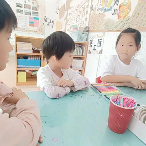 大班美工区观察记录