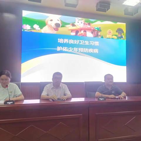 陵水县疾控中心走进校园为学生“健康”保驾护航