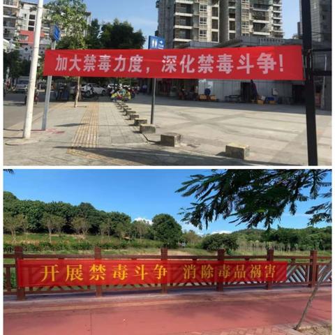 五马街道辖区内开展常态化禁毒排查宣传活动