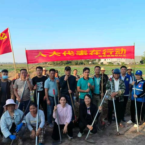 党建引领：美积社区冬修水利正当时，清淤行动惠民生