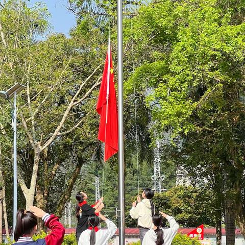 “为梦想，共奔赴”——龙州县下冻镇下冻中心小学毕业班冲刺誓师大会