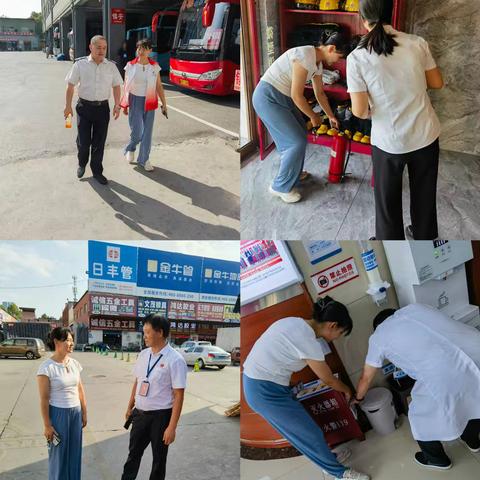 长乐西路街道二七工房社区开展节前安全大检查活动