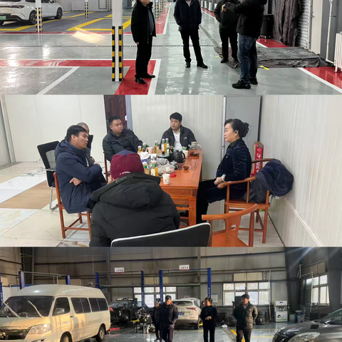 第十二师分公司拜访多家合作综修厂