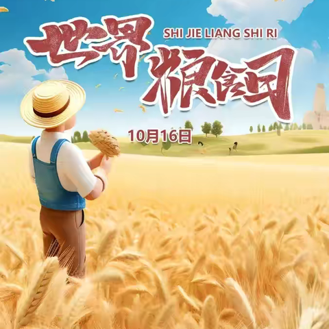 “珍惜粮食，从我做起”一一逸夫艺术小学世界粮食日主题升旗仪式