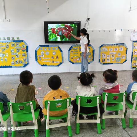 艺术活动《好吃的樱桃》——蒙山县新圩镇中心幼儿园小二班