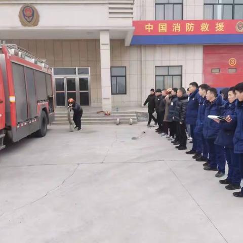 武陟县消防救援大队组织开展乡镇专职消防队业务技能培训
