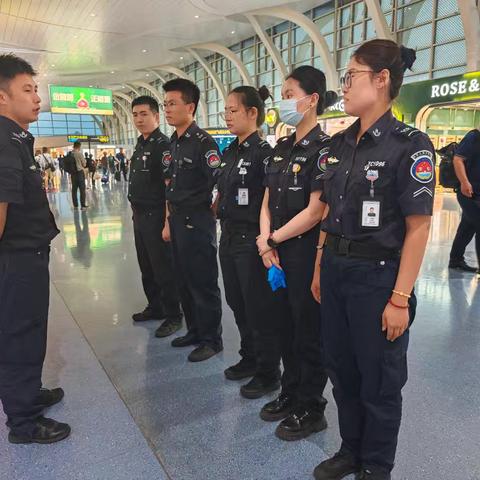 暑运安检应急培训：以练为战，筑牢空中防线