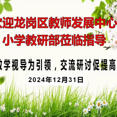 教学视导为引领、交流研讨促提高