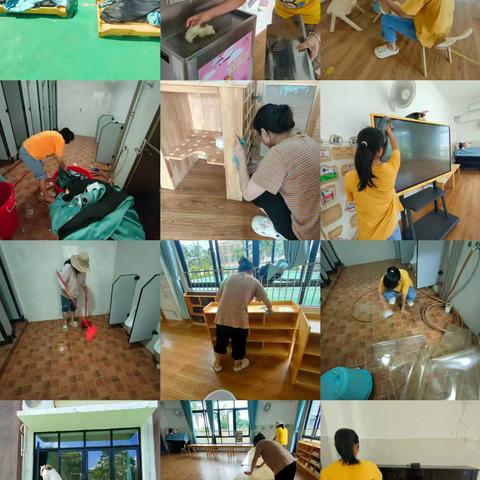 从“心”开始，“卫”你护航—定安县定城镇平和幼儿园卫生整治行动工作简报