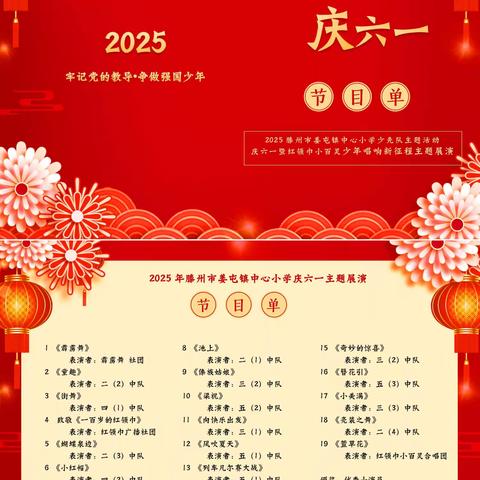 牢记党的教导，争做强国少年——既姜屯镇中心小学庆“六一”文艺汇演