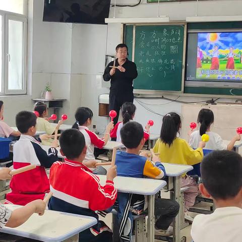 奏响童年旋律 共赴音乐之约——糜镇张习桥中心小学沙锤与节奏棒器乐培训纪实