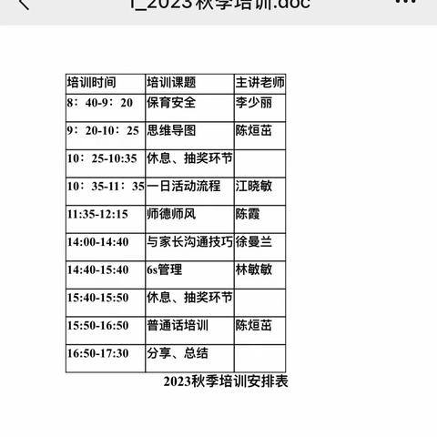 研途求索  进德修业——科学保教示范园研培活动