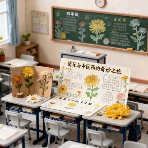 东篱菊语——四年级中医药项目化学习之菊花探秘