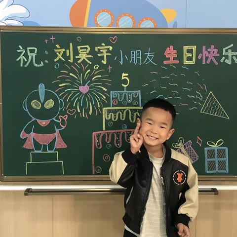 宝宝乐幼儿园—太阳班✨刘昊宇✨生日会🎂