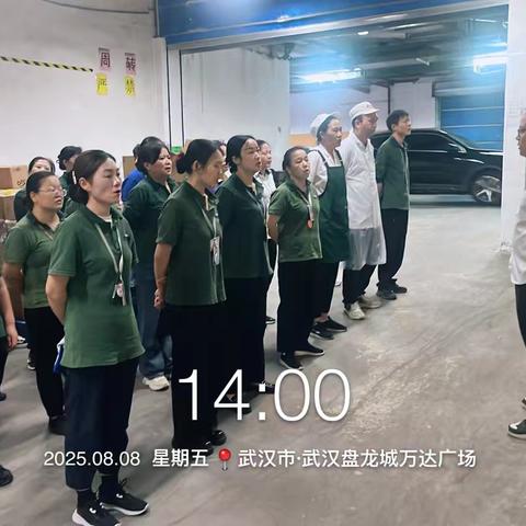 2025年8月8日天纵城店“6M”矩阵管理检查及复盘