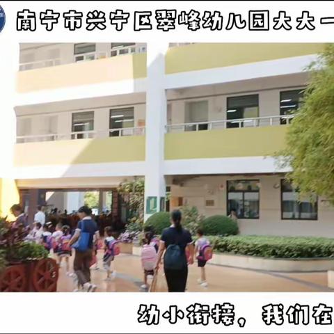 南宁市兴宁区翠峰幼儿园大大一班两周活动剪影