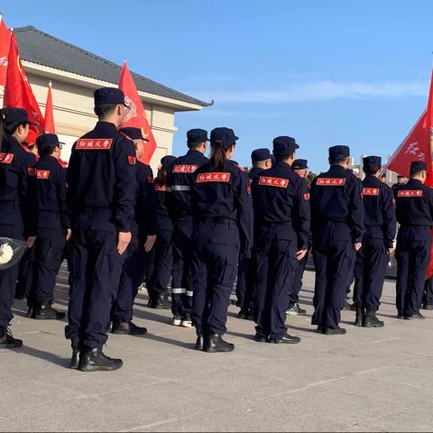 清明祭英烈，传承中国情—乌兰浩特红城义警队员烈士陵园扫墓活动