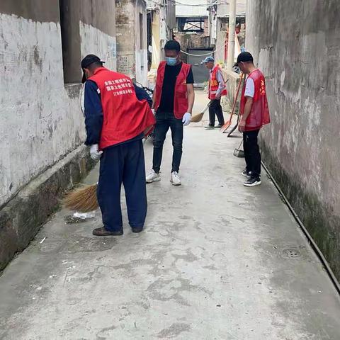 汀田街道金凤社区山上陈8月份环境卫生篇