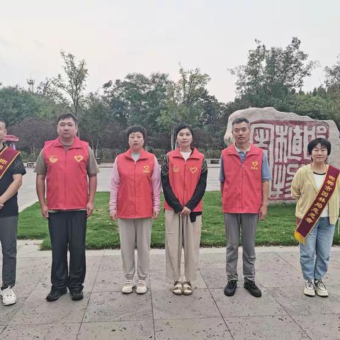 市园林局植物园筹建科党支部组织党员开展学雷锋志愿服务活动