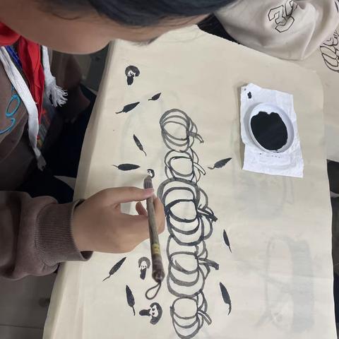 书画绘清廉 翰墨润初心——清水口镇陈地小学书画社团活动