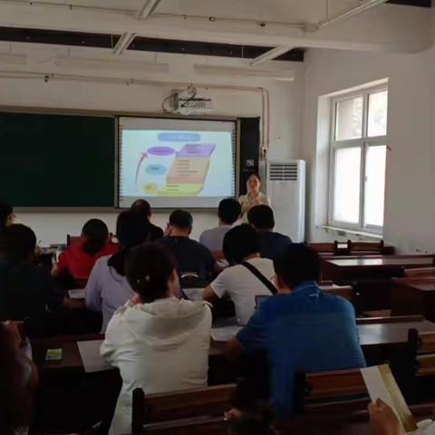 学无止境  研在路上 -广平县初中化学名师工作室全体成员参加县教研培训活动