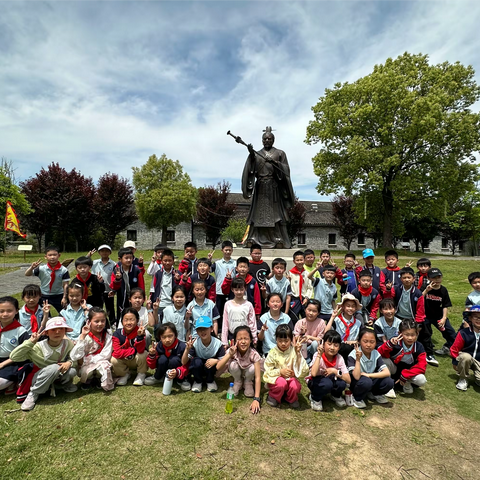 踏春九里季子庙——新区实验小学二（7）班