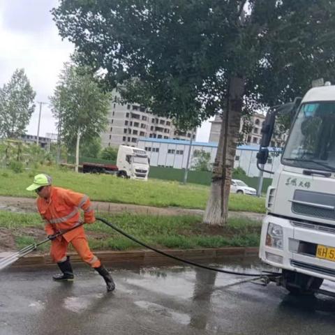 哈尔滨经开项目公司圆满完成“净土寺佛像开光法会活动”环境卫生保障工作