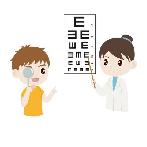 视力筛查进校园  护眼护睛护童年——白水煤矿中学进行了视力筛查活动