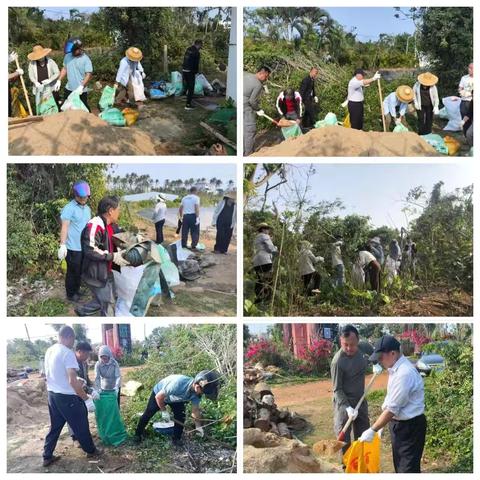 3月24日至3月28日演丰镇开展人居环境综合整治活动