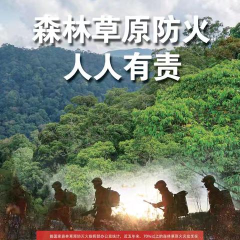 天祝一中加强森林草原防火工作致学生、家长告知书