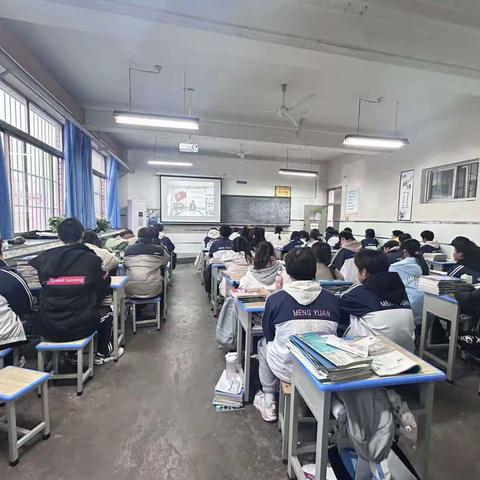 励志勤学有计划，亮剑期末展芳华——咸阳梦圆职业学校2022级2班