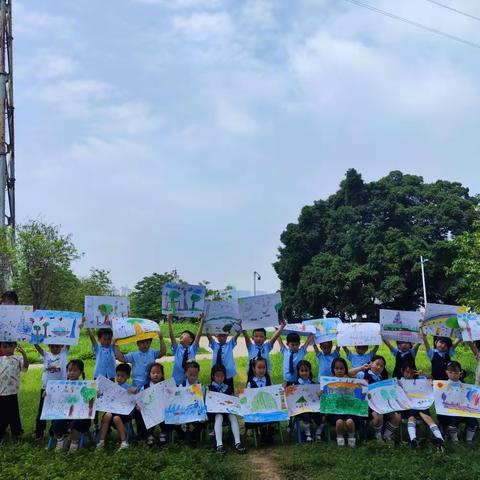 【拥抱自然   创意写生】大一班户外写生活动报道