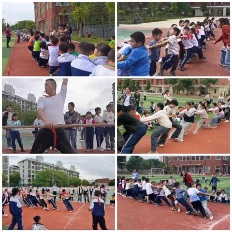 冷水滩区长丰小学：开展“手拉手团结一心 绳采飞扬”拔河比赛