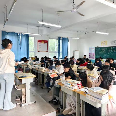 杜村中学公开课活动顺利开展